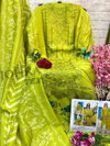 JT 141 Johra Embroidery Cambric Cotton Pakistani Suits Wholesale Price in Surat